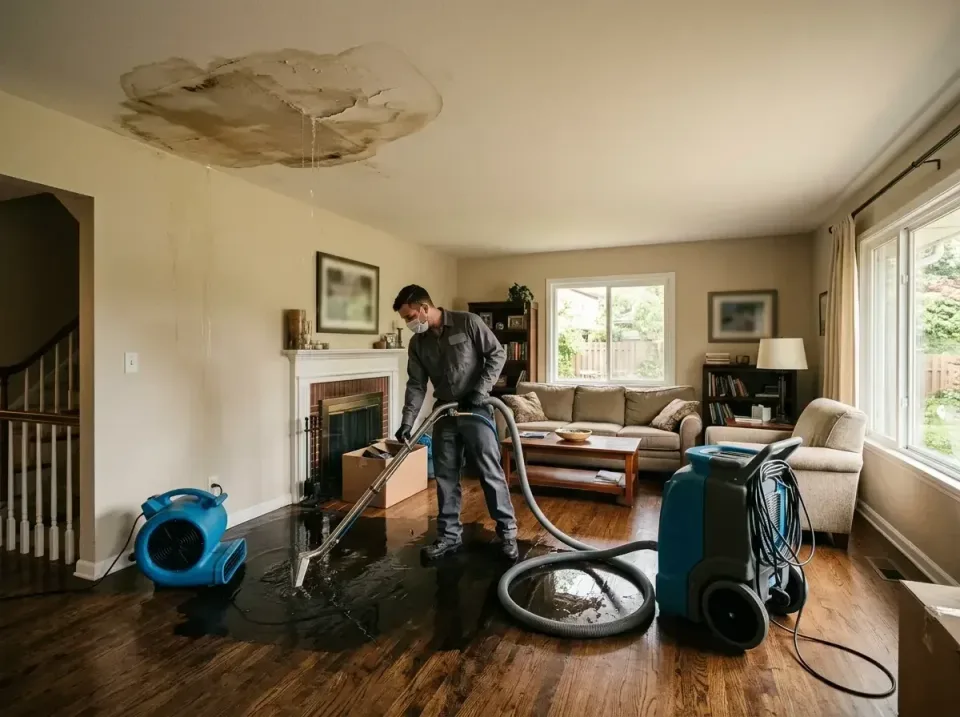 attic-pipe-burst-ceiling-drip-008 — frequently asked questions, Water Damage Restoration & Carpet Care in Goodview, MN